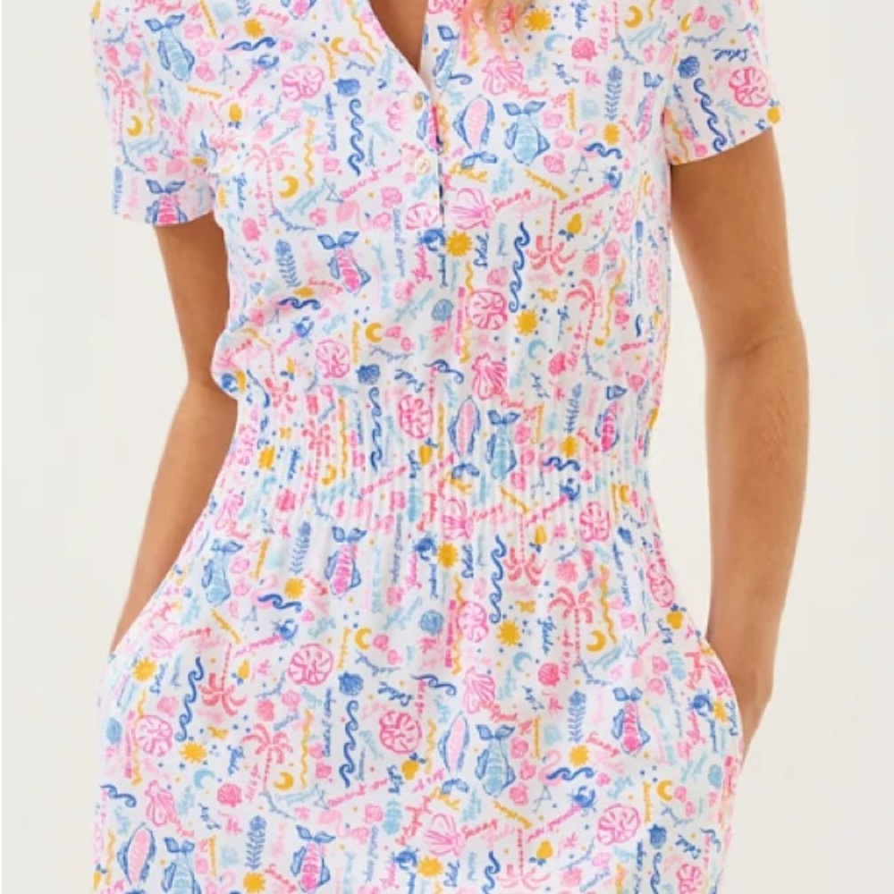 Lilly Pulitzer love active dress in Summer Serenade size Small